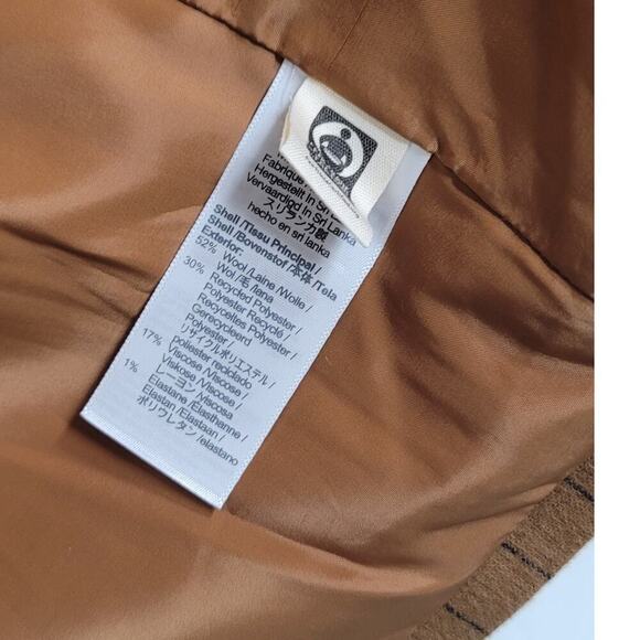 Madewell Oversized Blazer in Pinstripe Size 10 - Picture 10 of 11